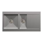 Carysil Rege One and Half and Double Bowl with Drainer 40x20x8