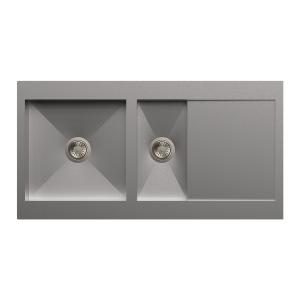 Carysil Rege One and Half and Double Bowl with Drainer 40x20x8
