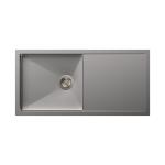 Carysil Micro Radius R10 Single Bowl with Drainer 40x20x8