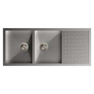 Carysil Polo Single and Double Bowl With Drainer 46x20x9