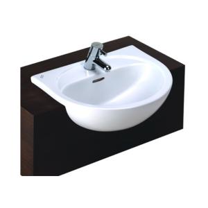 Paramount Semi-Recessed Wash Basin